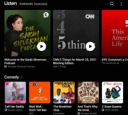 Samsung Launches her own Podcasts